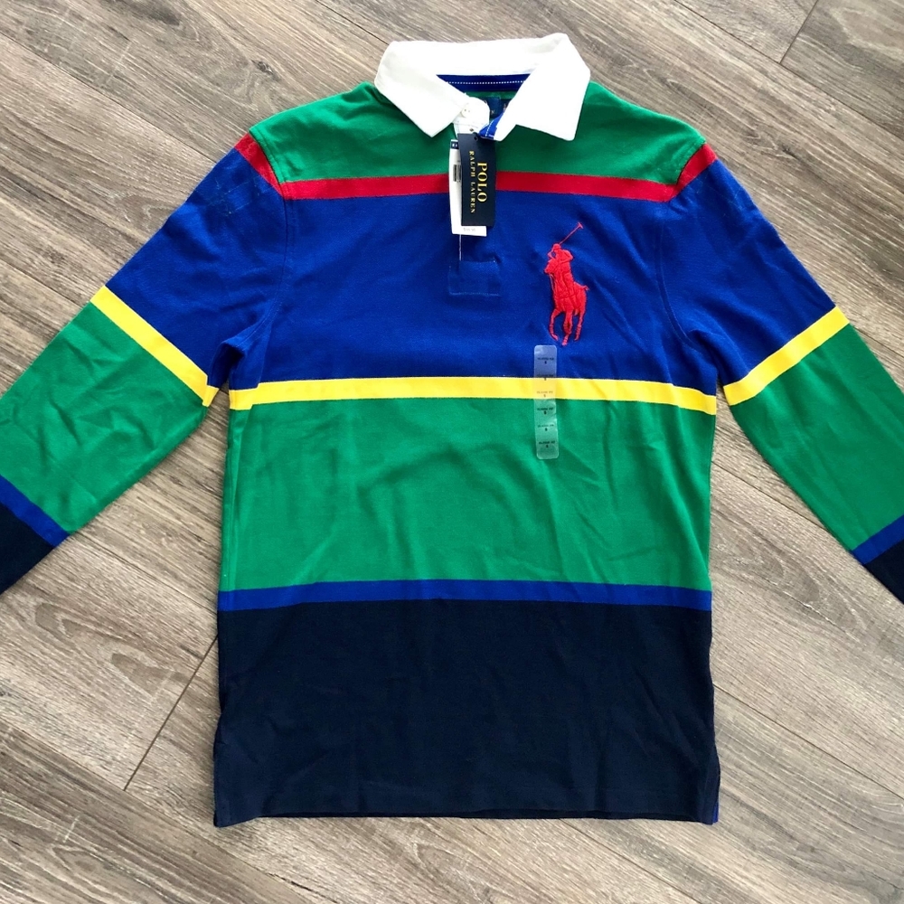 New Polo Ralph Lauren Men's Rugby Shirt